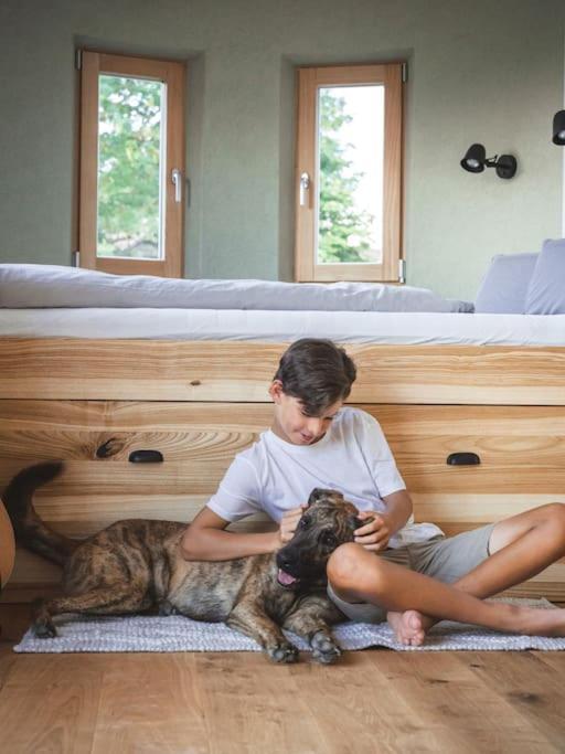 Vila Wohnwagon Paul - Autarkie Erleben! - Tiny House Oberschneiding Exteriér fotografie