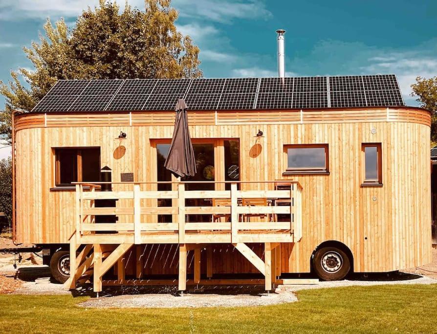 Vila Wohnwagon Paul - Autarkie Erleben! - Tiny House Oberschneiding Exteriér fotografie