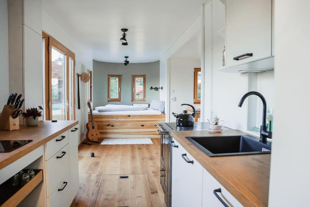 Vila Wohnwagon Paul - Autarkie Erleben! - Tiny House Oberschneiding Exteriér fotografie