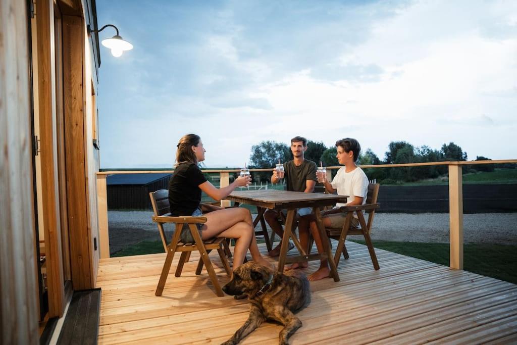 Vila Wohnwagon Paul - Autarkie Erleben! - Tiny House Oberschneiding Exteriér fotografie