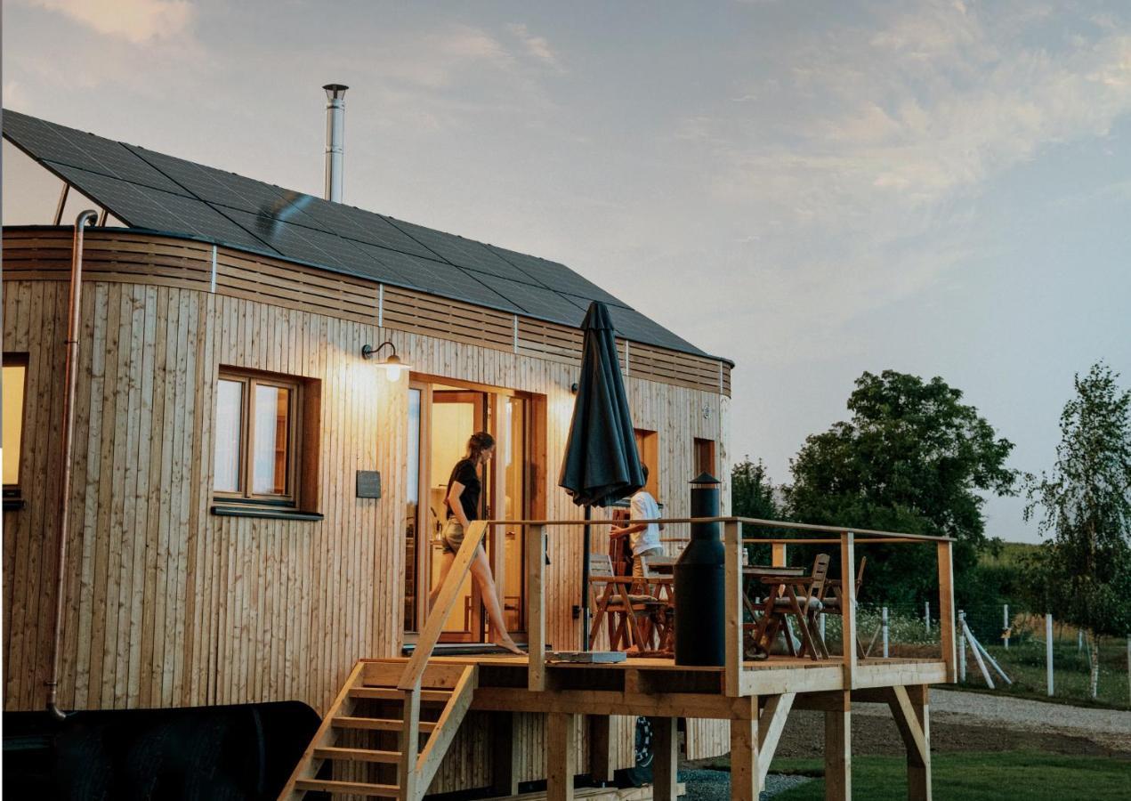 Vila Wohnwagon Paul - Autarkie Erleben! - Tiny House Oberschneiding Exteriér fotografie
